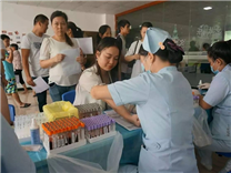 關愛員工，關注健康，公司組織進行年度健康體檢